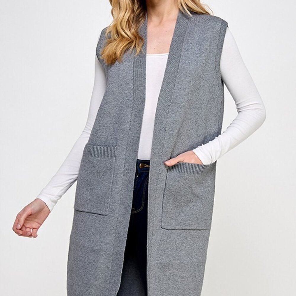 Grey Sweater Vest